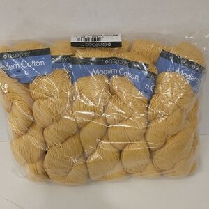 Berroco Modern Cotton Yarn 10 Skein Original Package Same Dye Lots Pima & Rayon